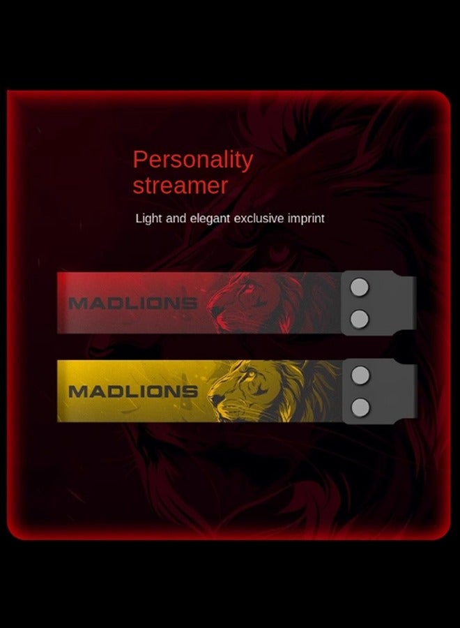 Mad68 HE RGB Gaming Keyboard 8000HZ 0.01mm Magnetic Switches FPS  Mechanical Keyboard Hot Swap Magnetic Switches Quick Trigger Birthday Holiday Gift (White Contour Side Engraving)
