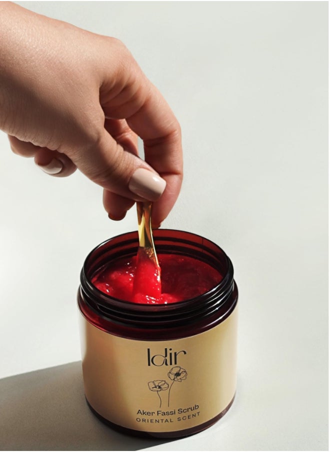 Aker Fassi Scrub Invigorating Exfoliation & Radiant Moisture Unveil Your Glow 200G