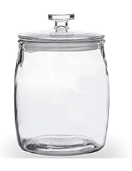 Folinstall Ã‚Â 72 FL OZÃ‚Â Glass JarsÃ‚Â with Lids, Glass Storage Canister Great for Cereal, Candy, Nuts, Sugar, Flour, - Image 1