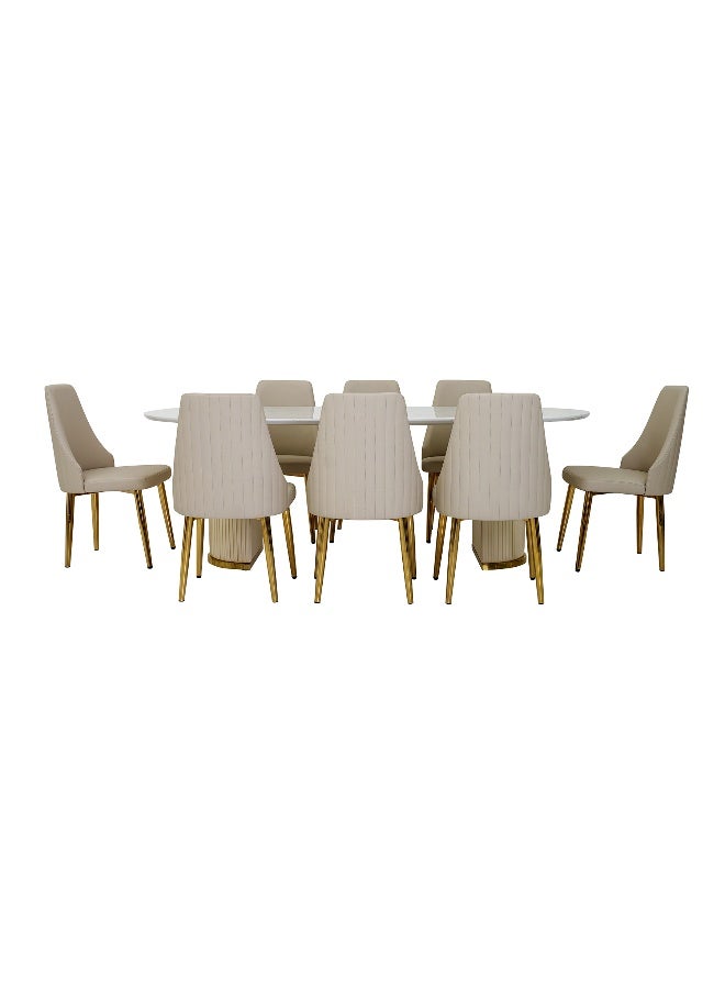 ROYAL FURNITURE Pearl Dining Set – 8 Seater  - Image 5
