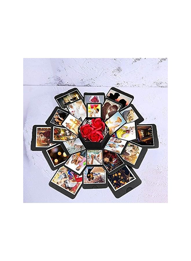 The Bros Exquisite Explosion Gift Box Set - DIY Photo Album, Valentine's Day, Wedding Anniversary, Birthday - Customizable - Image 2