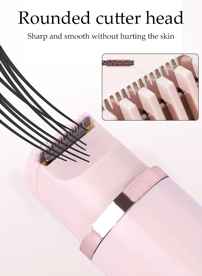 DUNISO Electric Razors for Women 2 IN 1 Women's Body Electric Shaver Multi-Functional Cordless Painless Electric Bikini Trimmer Portable Rechargeable Body Trimmer Hair Removal for ladies Lip, Chin, Arms - Image 2