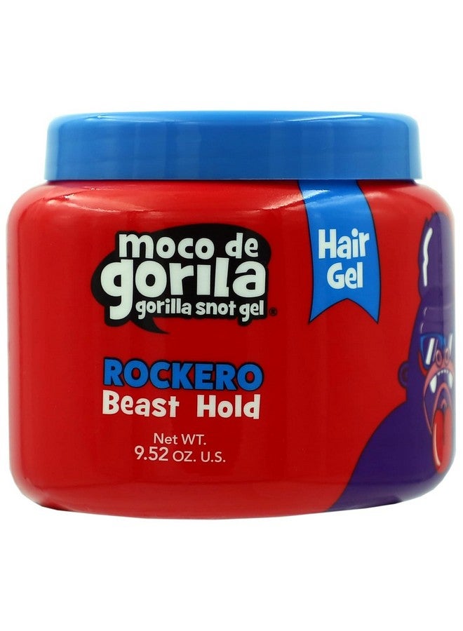 موكو دي غوريلا برطمان جل الشعر Rockero، جل تصفيف الشعر طويل الأمد وقوي التثبيت، أصفر، لافندر، 3 عبوات سعة 9.52 أونصة لكل عبوة، 3 برطمانات - Image 2