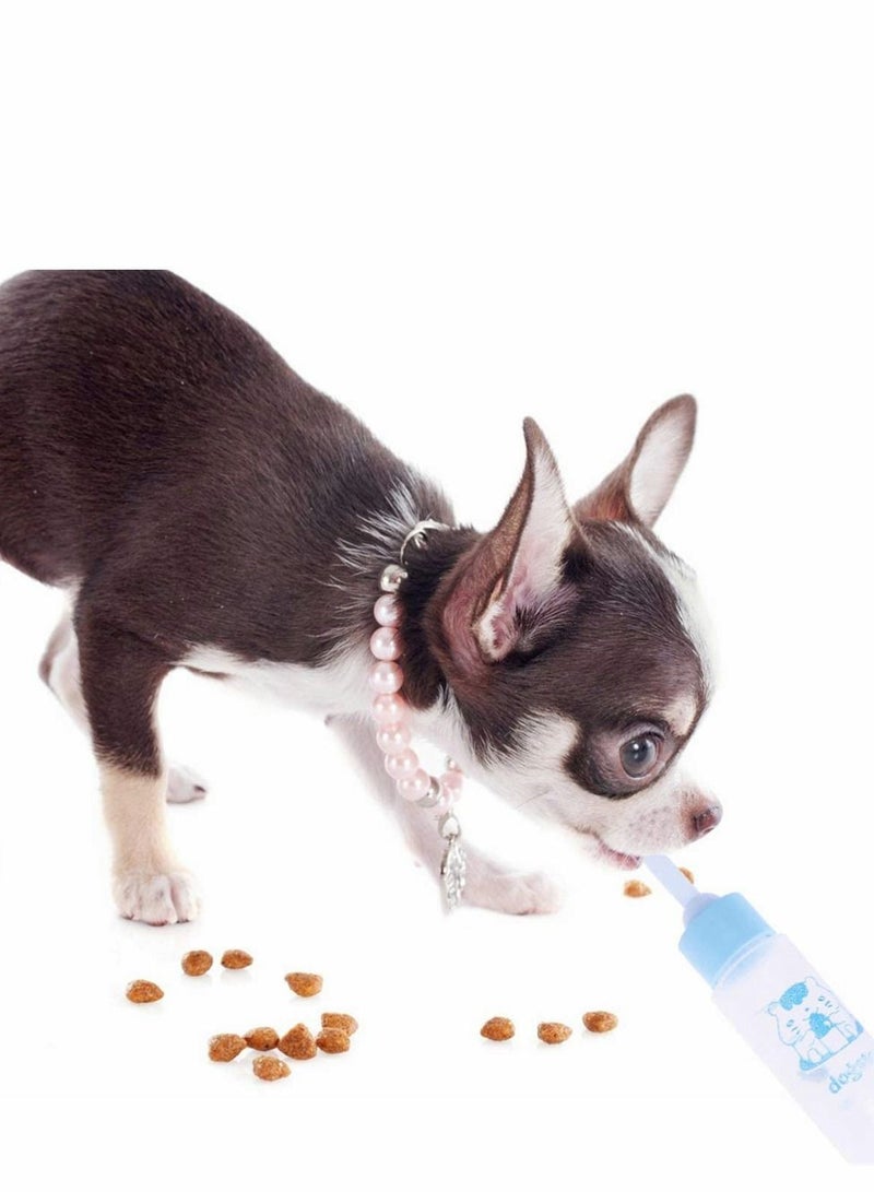 سيوسي مغذي الحيوانات الأليفة حديثي الولادة أربعة حليب الحيوانات الأليفة زجاجة زجاجة زجاجة التمريض تغذية زجاجة الماء تغذية الحليب للجرو السنجاب القطط الهامستر حيوانات صغيرة - Image 3