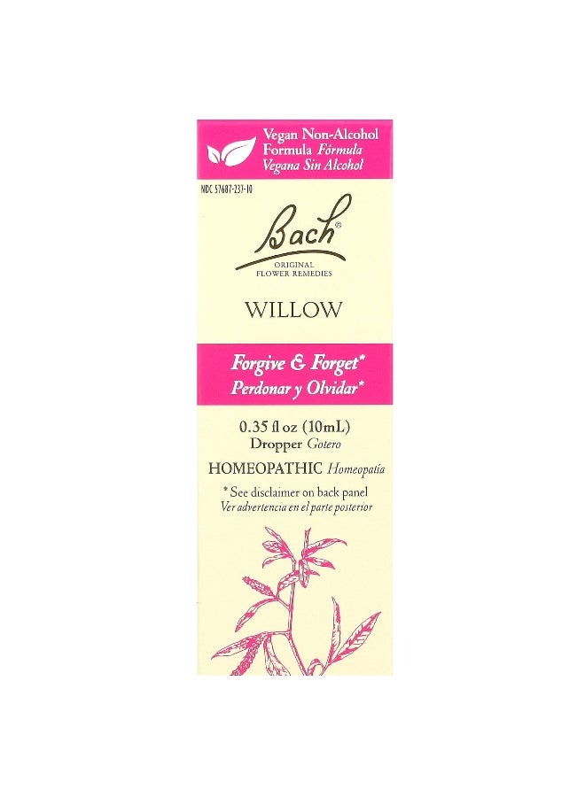 Bach باخ، العلاجات الزهرية الأصلية، صفصاف، 0.35 أونصة سائلة (10 مل) - Image 1