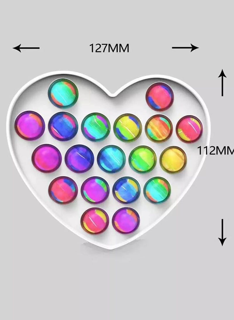 Generic 1pc Random Heart Push Pop Bubble  - Image 3