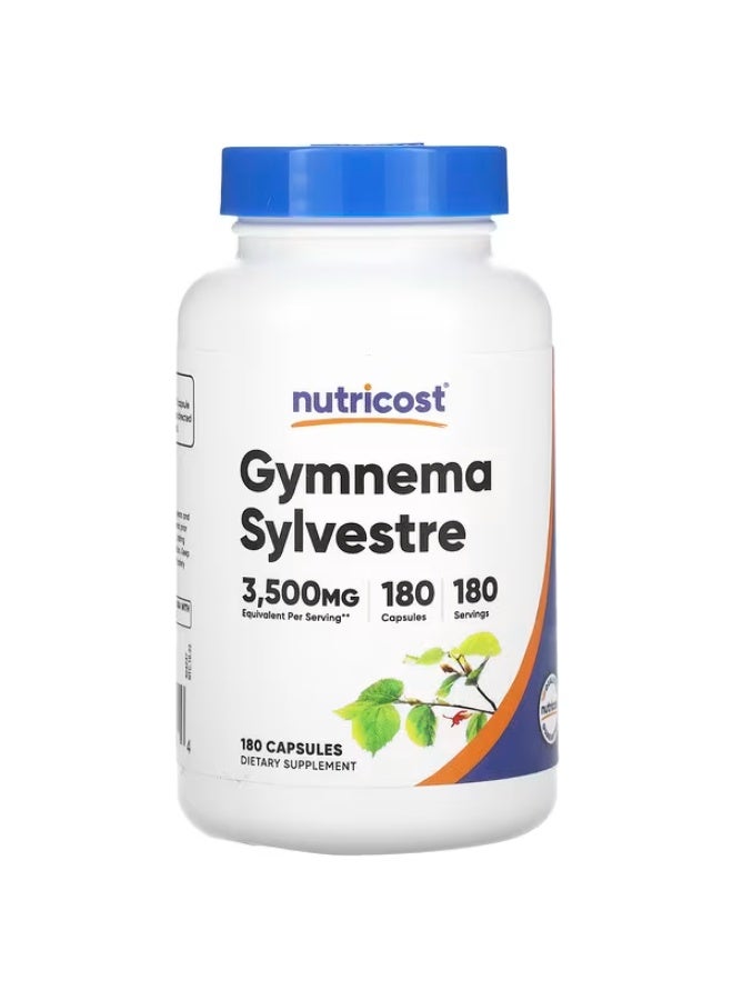 Nutricost, Gymnema Sylvestre, 3,500 mg, 180 Capsules - Image 1