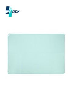 WAOKN 40x50 cm Silicone Baking Mat for Pastry Rolling, Lined with Heat-resistant Table Mat for Pastry Board, Reusable Non-stick Baking Mat (Green)  - Image 1