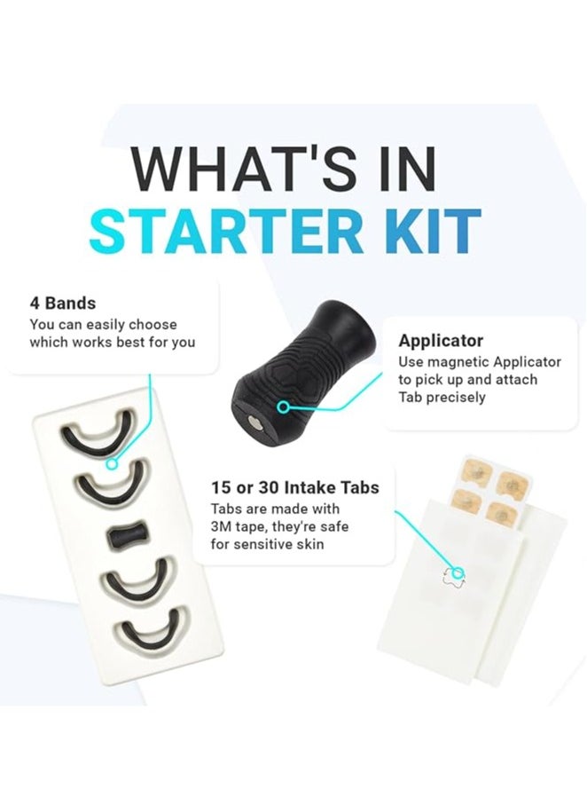 Harse - Breath Inhalation Nose Strip Starter Kit (30pieces) - Increases oxygen intake, reduces snoring, improves sleep quality - Sweat resistant, nose strips - Image 1