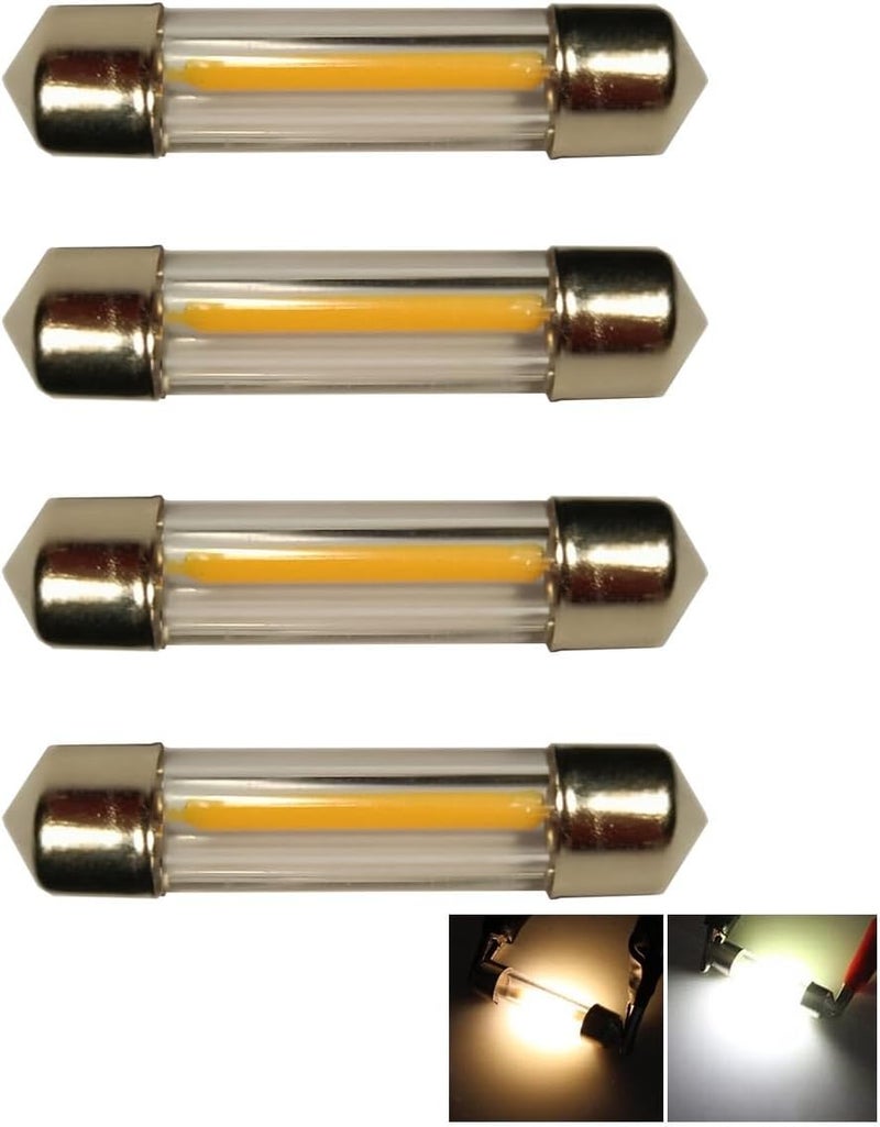 Weixuan 4 PCS LED Car Festoon Dome Interior Light - Image 1