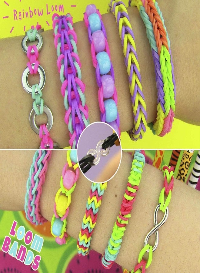 SHOPJOS - S Clips for Loom Bands (300 PCS) – Perfect connectors for Your Loom Bracelet and Jewellery-Making Kits. Expand Your Creativity with Our S Clips Designed for DIY Enthusiasts! - Image 5
