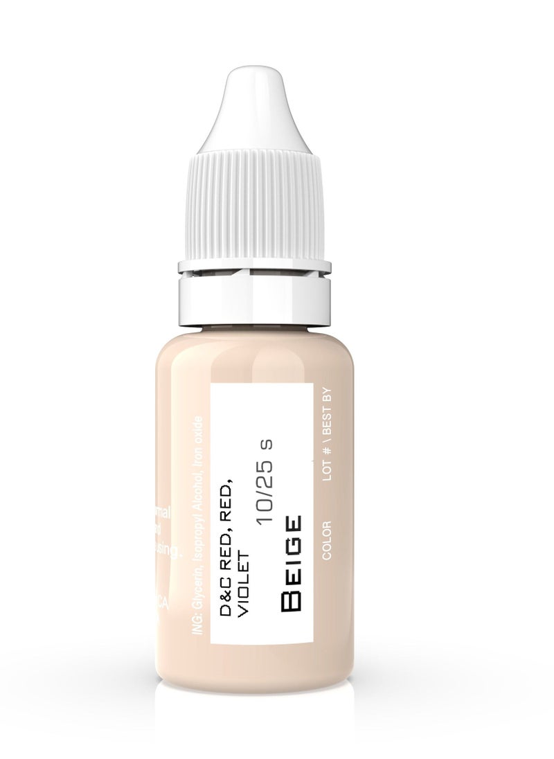 Biotouch - Eyebrow Pigment For Eyebrows Brows Micro pigments Microblading pigments PMU Machine Use Medical Grade No Mixing eyebrow pigment for shading For Professionals Only 15ml - Image 1