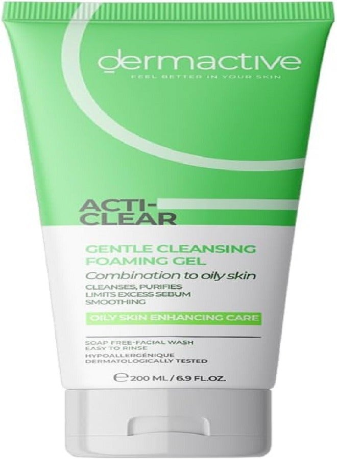 ديرماكتيف ديرما اكتيف اكتي كلير غسول بشرة الدهنية 200 مل