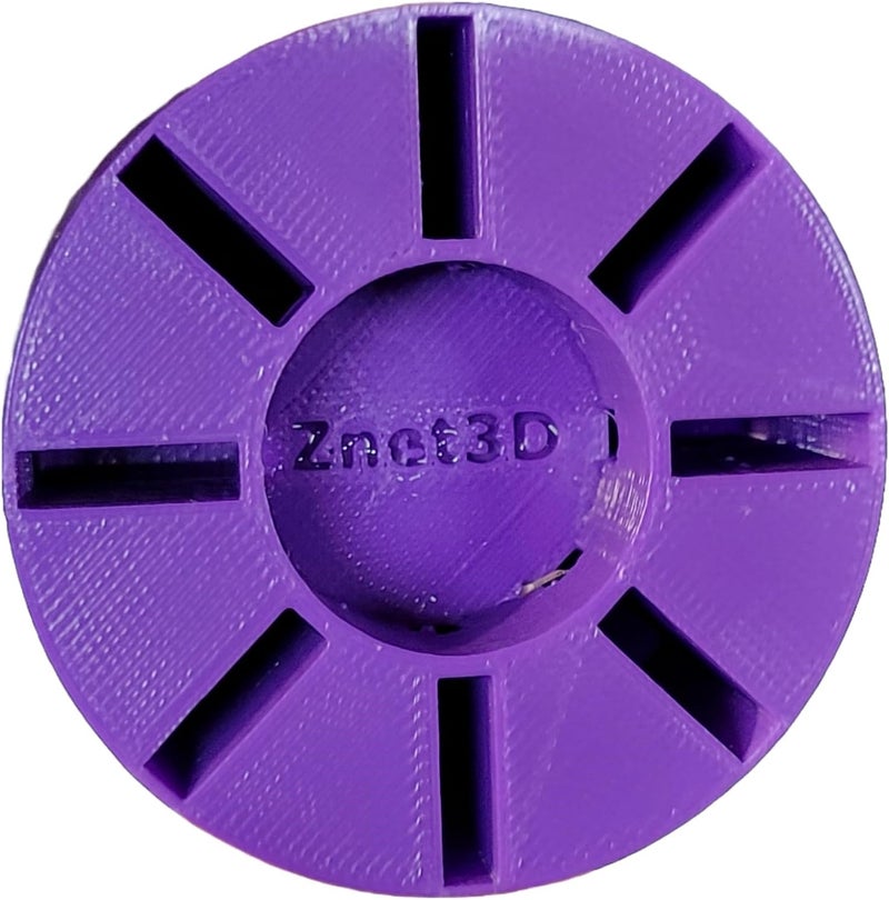 Znet3D Eye Drops Holder - Organizes 8 Single-use Disposable Vials & 1 Eye Drop Bottle - Keep everything together (Purple) - Image 5