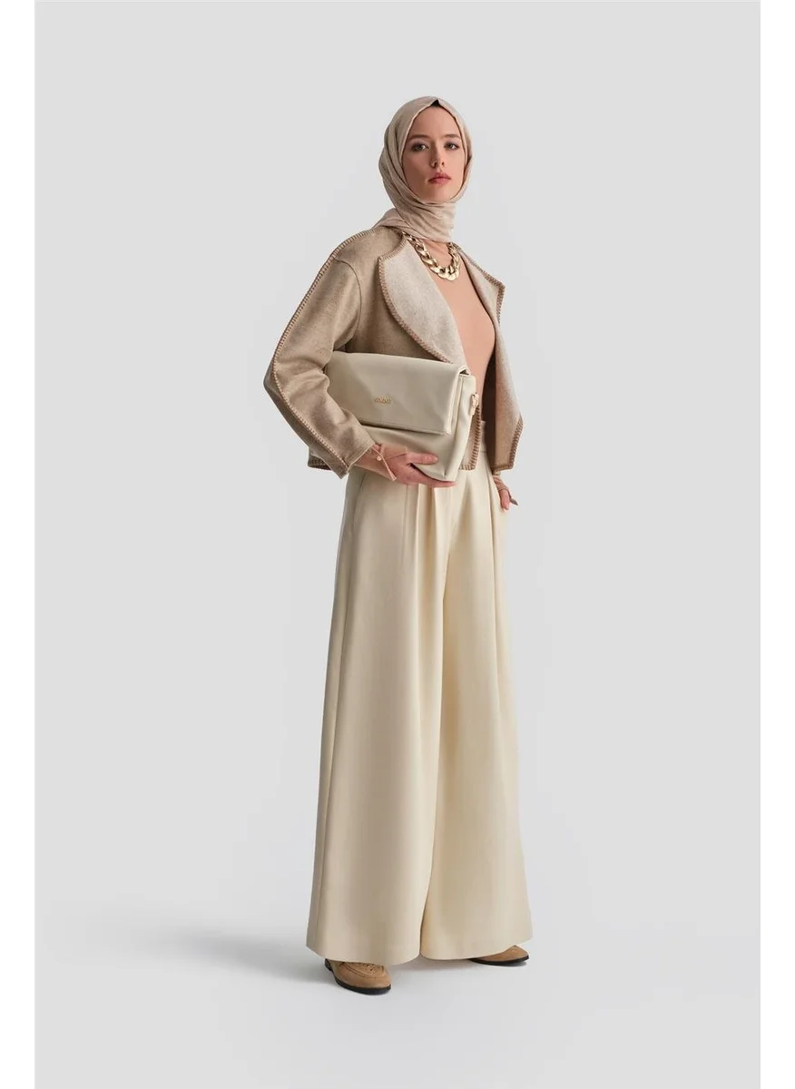 ARMINE Shepherd Stitched Cardigan 24K5715 Beige