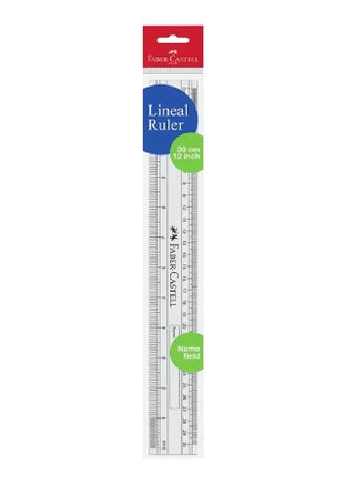 Clear Ruler 30cm Length