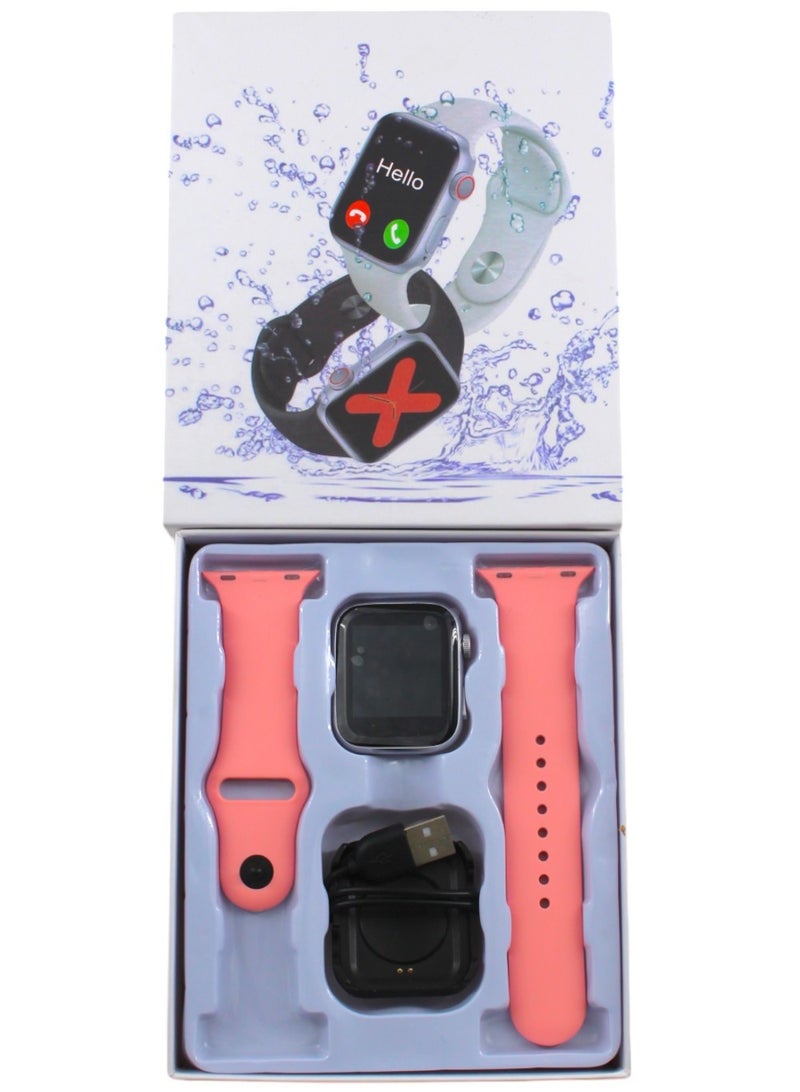 Smartwatch with Bluetooth Connectivity for Kids- Pink - Image 3