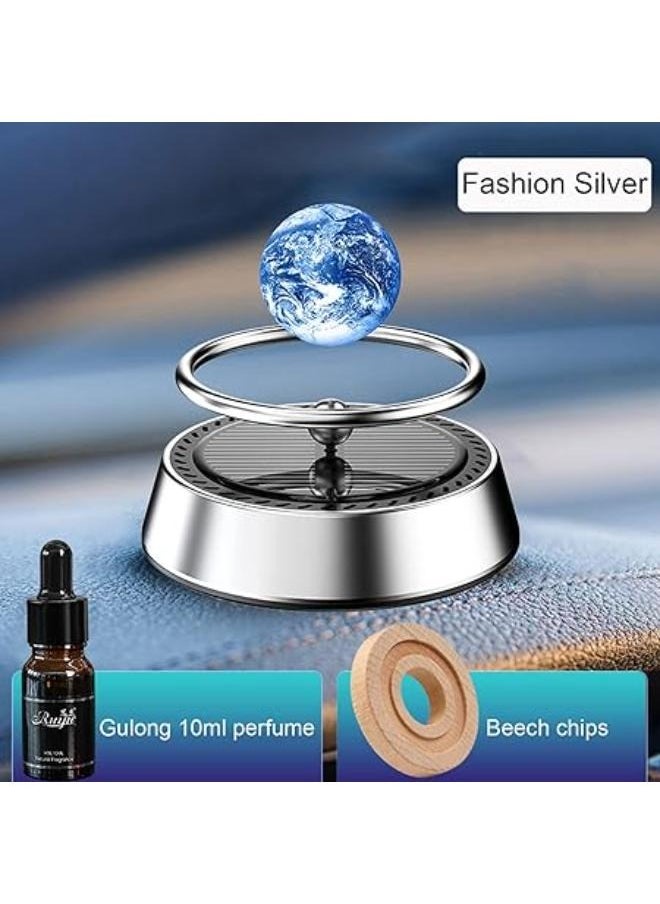 Generic Car Air Freshener Car Aromatherapy Diffuser Solar Powered Car Air Freshener Diffuser Car Interior Decoration, Long Lasting Natural Fragrance Aromatherapy  - Image 4