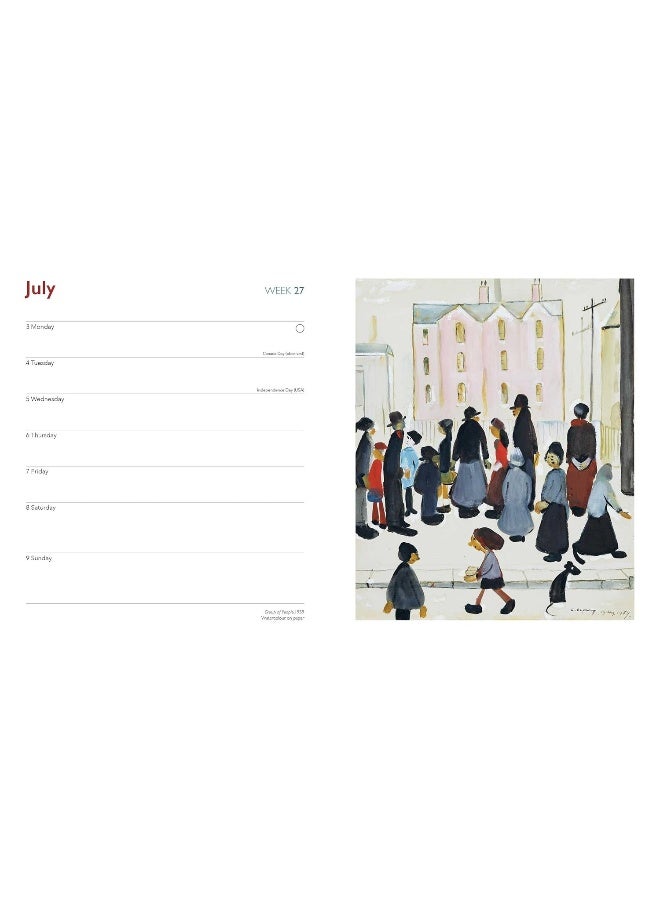 L.S. Lowry Desk Diary 2023 - Image 2