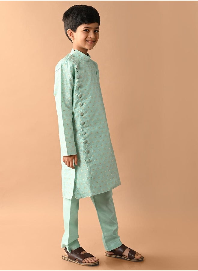 LILPICKS طقم بيجامة كورتا عرقي  - Image 4