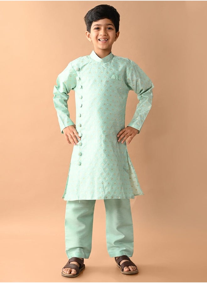 LILPICKS طقم بيجامة كورتا عرقي  - Image 5