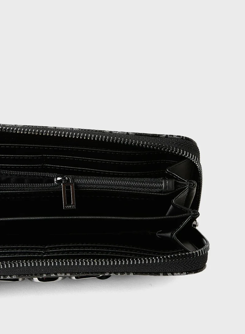 GUESS Hensely Zip Around Wallet