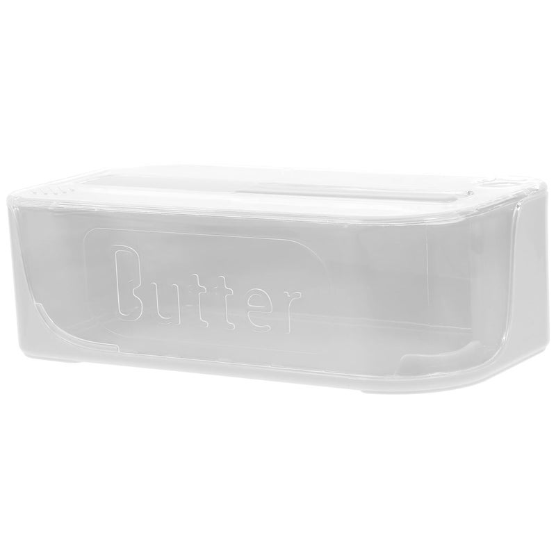 Large Plastic Butter Dish With Lid For Countertop Refrigerator Kitchen Storage - Image 2