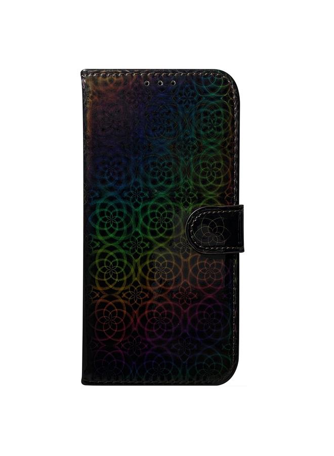 S-TOP Case For OPPO Reno12 5G Global Colorful Magnetic Buckle Leather Phone Case - Image 2