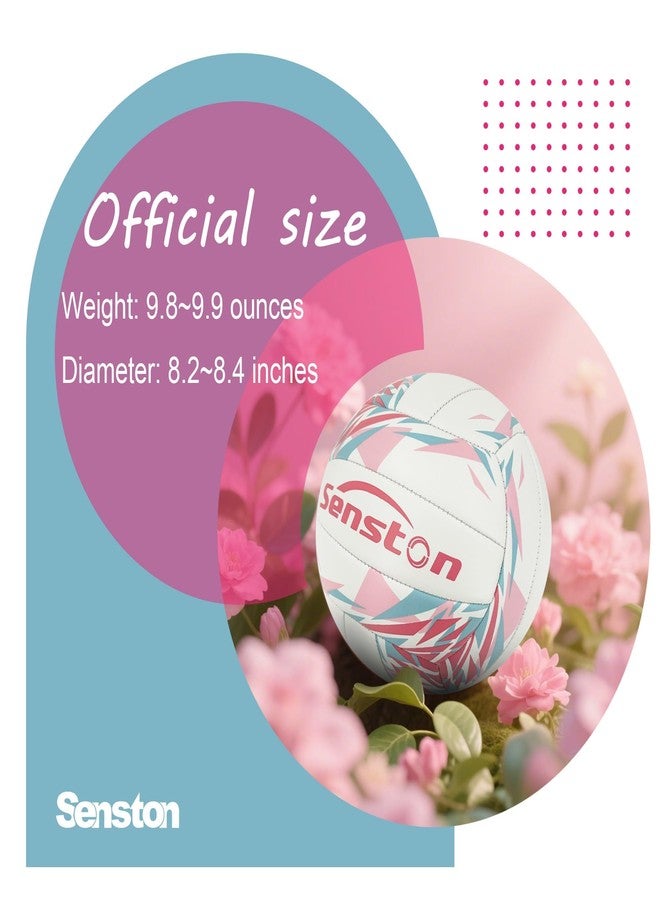Senston Microfiber Official Size 5 Volleyball-Soft Waterproof Lightweight for Adults Youth Beach Gym Indoor/Outdoor Training - Image 4