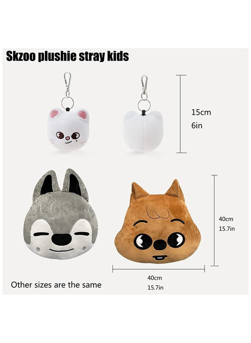 Skzoo plush toy keychain stuffed accessories for fans collection and gift - Image 2
