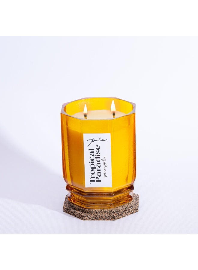 Pia Scents Candle Tropical Paradise Classic | Soy Wax - Image 2