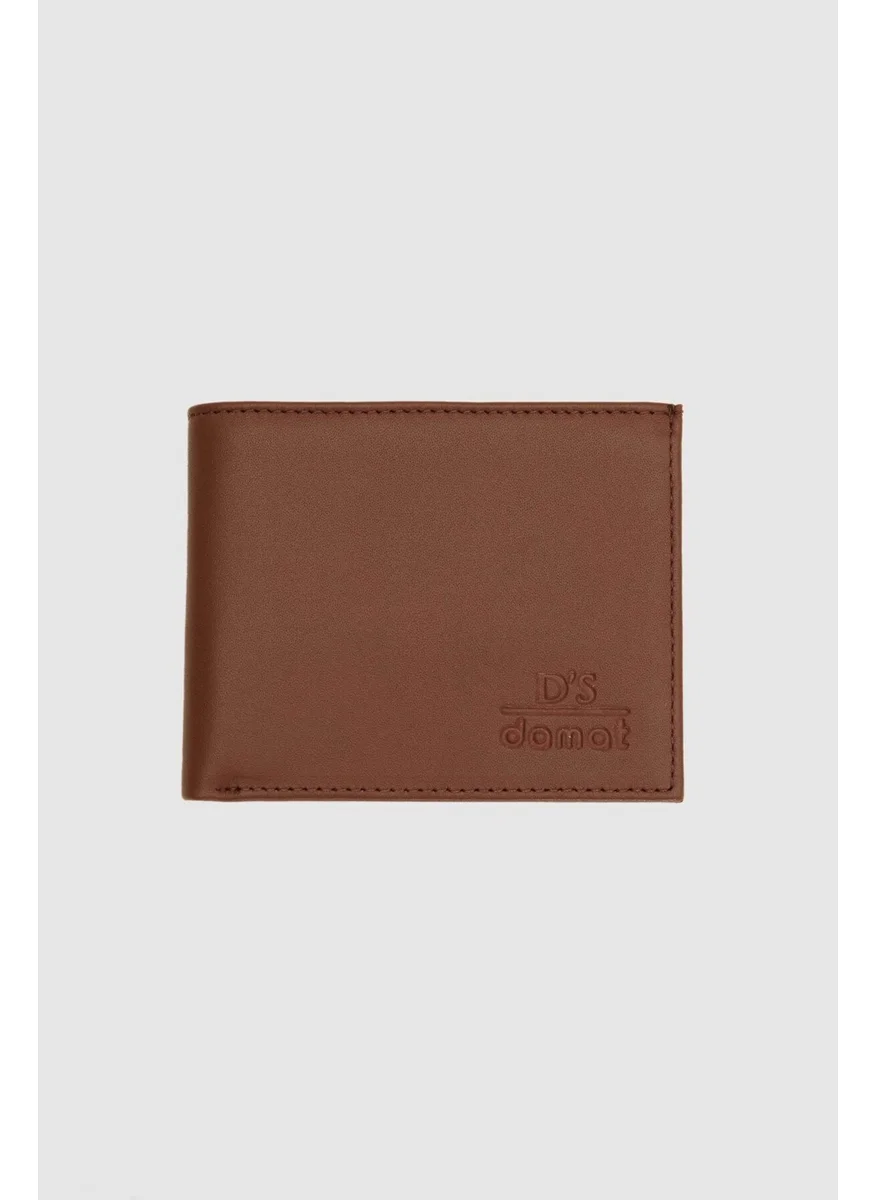 D'S DAMAT Genuine Leather Wallet with Brown Box 2H1119ST134
