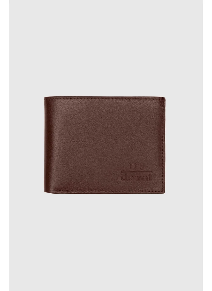 D'S DAMAT Tan Leather Wallet 2H1119ST134