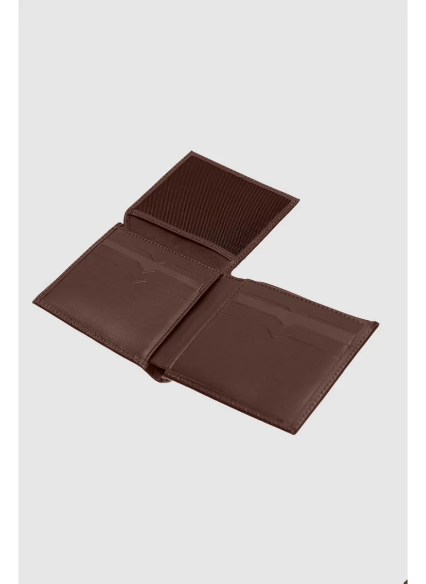 D'S DAMAT Tan Leather Wallet 2H1119ST134