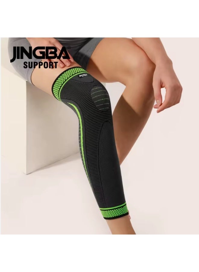 جينجبا سابورت Flexible knee socks for joint support and pain relief – breathable material for sports and everyday use - Image 3