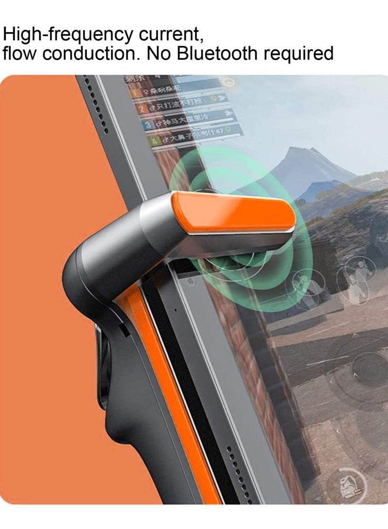 وحدة تحكم بالعاب الفيديو الخاصة بلعبة PUBG  لاجهزة ايباد والتابلت مع ست اتجاهات للاطلاق 24 ضربة متتالية كحد اقصى، كبسات 6/12/18/24، حساسية عالية، دقة عالية، ازرار اطلاق النار - Image 3