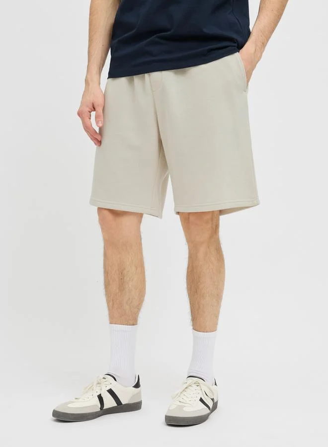 JJ Rebel by Jack & Jones JJ REBEL Solid Mid Rise Regular Fit Shorts