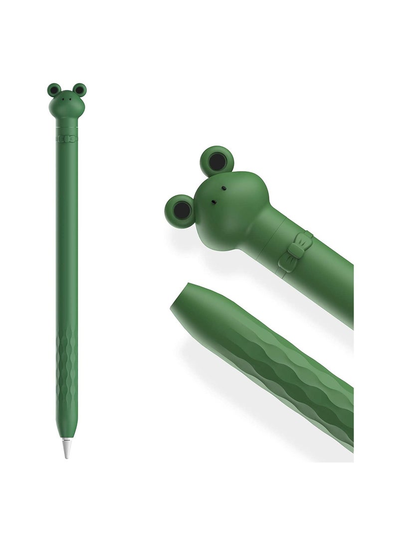 SYOSI Pencil Case Cute Cartoon Soft Silicone Sleeve Cover Accessories for Apple Pencil 1st Generation - Image 1