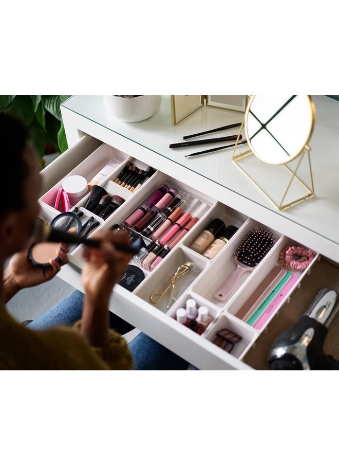 Joseph Joseph Viva - Modular 12-piece Makeup Beauty Drawer Organiser Set, Storage Boxes dividers for makeup, beauty grooming items, cosmetics, hair accessories  - Image 2