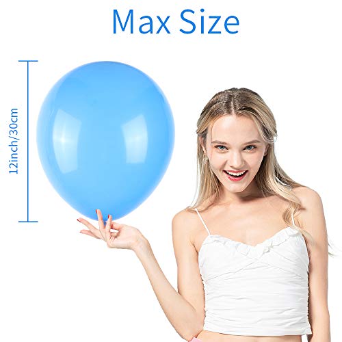 Tamodan Thickened balloons, 120 PCS Balloons Assorted Colors, Latex Balloons for Kid's Birthday Party, Exquisite Rainbow Balloon, 12 Inches 12 Kinds of Rianbow Colorful Party Balloons Decorations. - Image 5