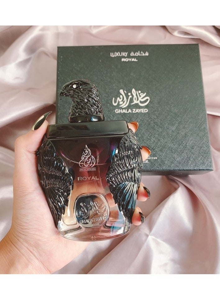 غلا زايد عطر غلا زايد بلاك رويال فاخر او دي برفيوم من مملكة العود للجنسين - 100 مل - Image 4