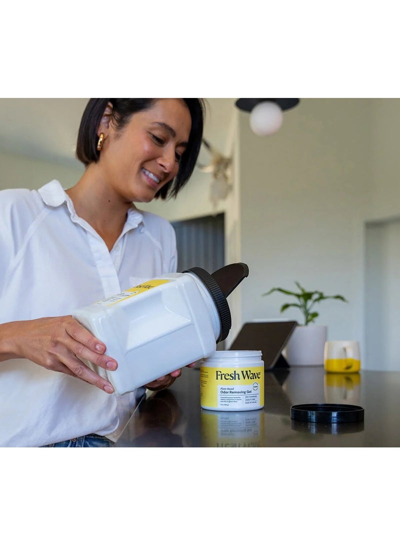 فريش ويف عبوة إعادة تعبئة جل إزالة الروائح برائحة الليمون النباتية 1.78 كجم - Image 2