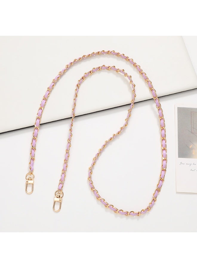 NIBEMINENT Phone Charm/ Chain Strap for Women Girls, Leather Cross Body Cell Phone Case Lanyard Wrist Strap，K2166/Light Purple
