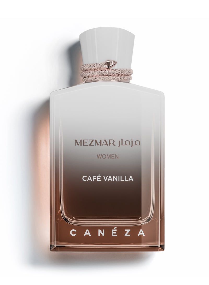 Canéza Mezmar Women Café Vanilla Eau de Parfum - Soft Sweet Vanilla Coffee Blend with Tonka & Amber Woods | Cozy Long-Lasting Feminine Scent | 100ML - Image 1
