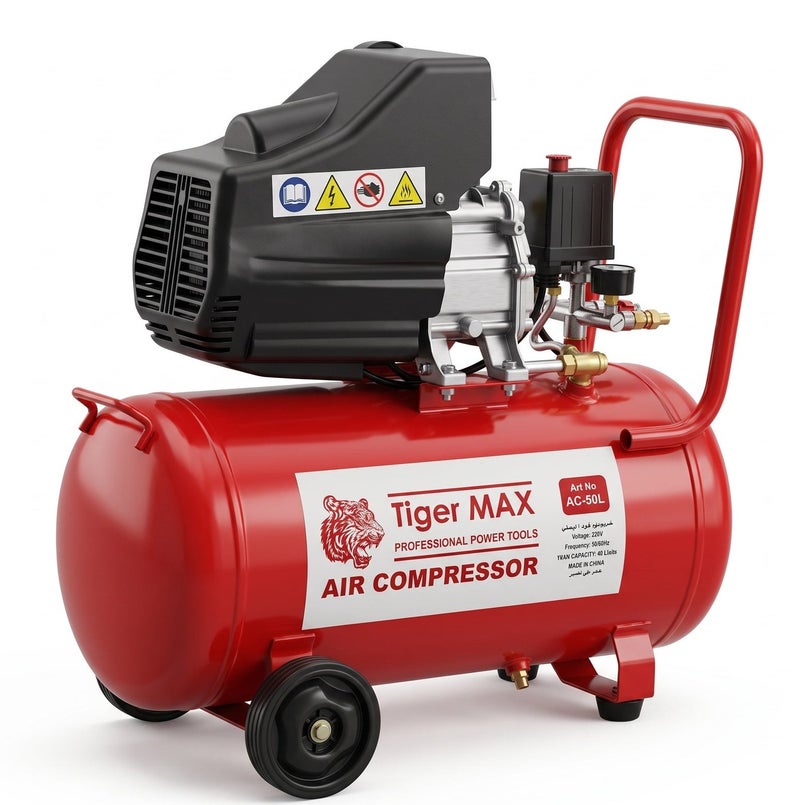 Tiger MAX Air Compressor 50 Liters - Image 3