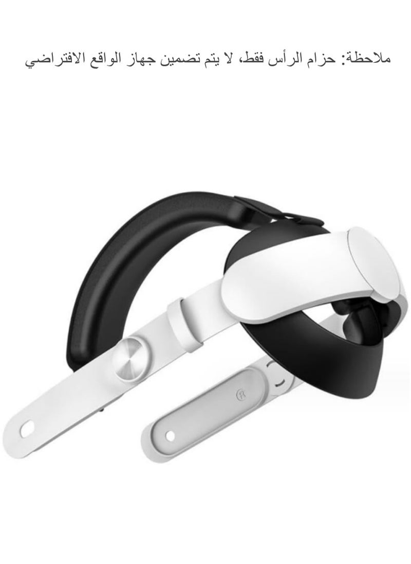 XICEN - Head Strap Compatible with Meta Quest 3/3S, Adjustable Headband Replacement Strap for Oculus Quest 3 - Image 1