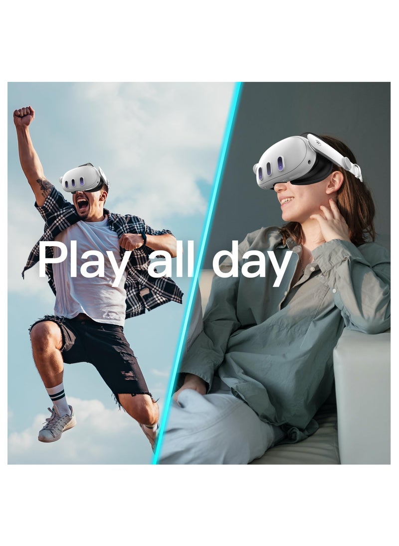 XICEN - Head Strap Compatible with Meta Quest 3/3S, Adjustable Headband Replacement Strap for Oculus Quest 3 - Image 1