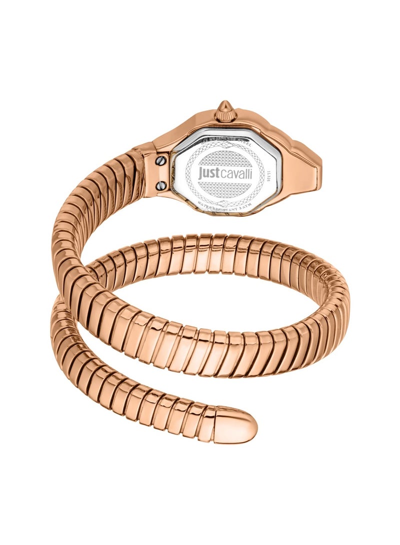 Just Cavalli Brillante Women's Analog Quartz Rose Gold Stainless Steel Watch JC1L326M0045  - Image 3