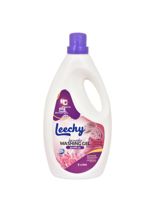 Leechy Washing Gel Lavender  3L - Image 1