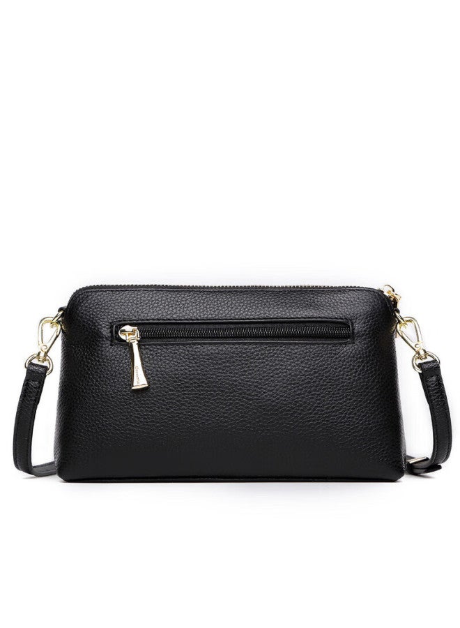 Crocodile Festival Top-grain Leather Casual Underarm Bag, Simple Versatile Shoulder Crossbody Women's Handbag Gift Xt363 - Image 5